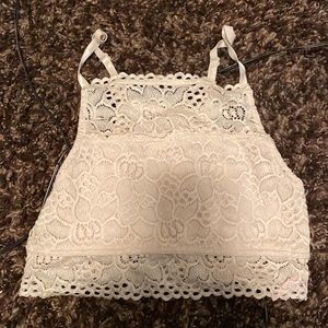 only worn once, lace bralette